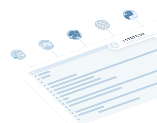 Simple API to moderate content